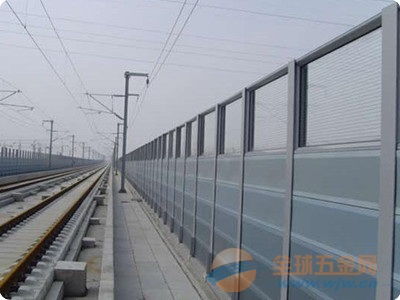包頭隔音屏障廠家 公路聲屏障施工 高鐵吸音墻價格