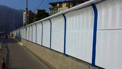 聲屏障_隔音屏_降噪屏障_隔音墻